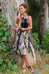 Annette Dress - Paradiso Stripe